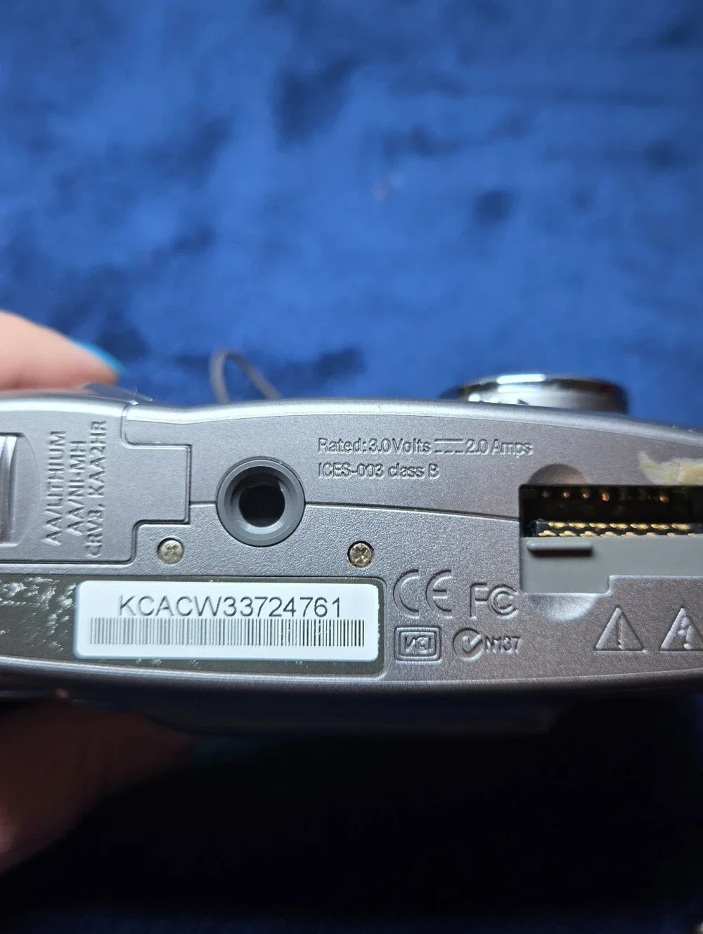 Kodak Easy CX4310 3.2MP Digital Camera Silver Tested -Works